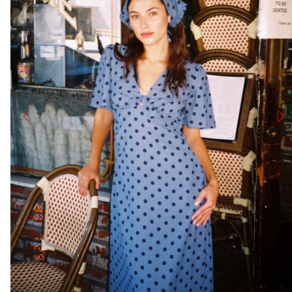 Jess Dress Lisa Says Gah - Oxford dot  NWT small and XL only - Picture 4 of 4